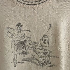 Men’s golf sweater